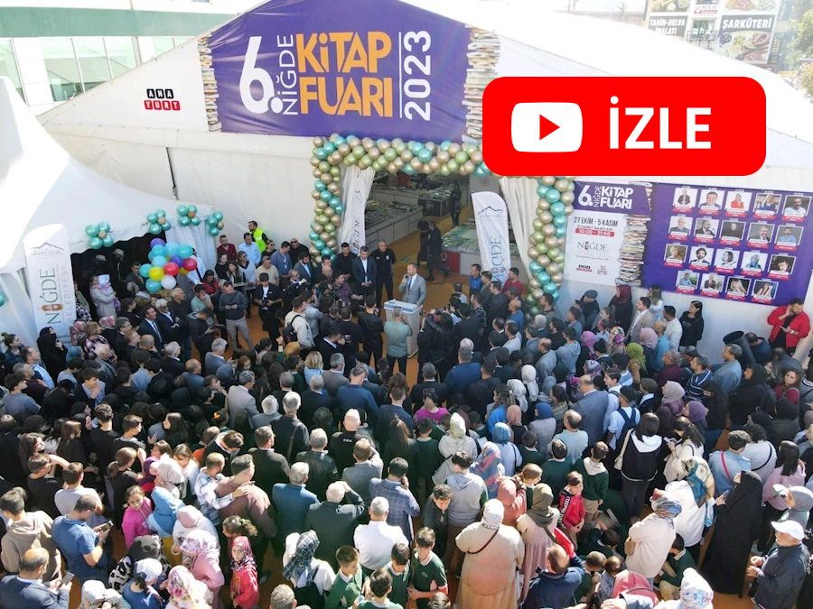 Niğde 6. Kitap Fuarı Açıldı... İlk Gün Ziyaretçi Akını