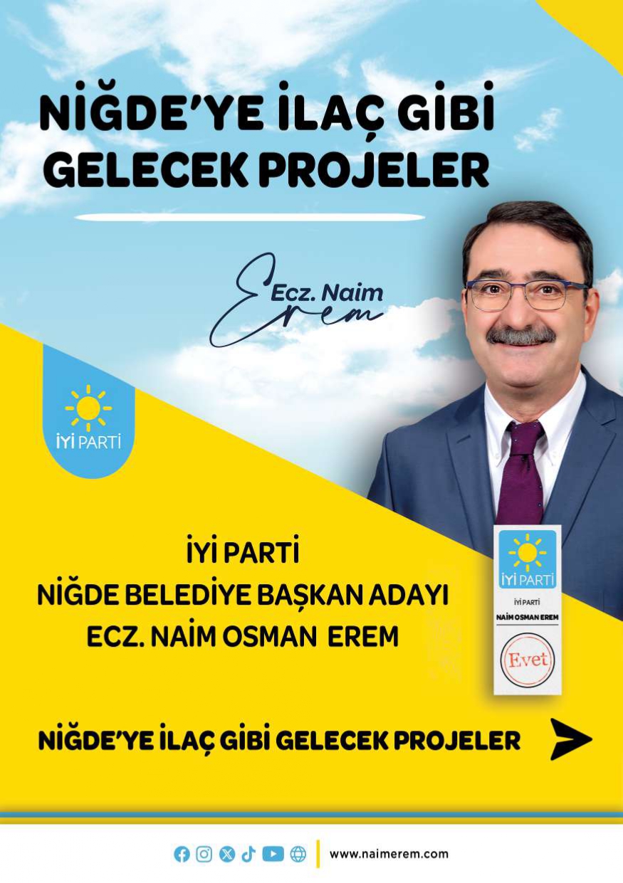 İYİ Parti Adayı Naim Erem Projelerini Basınla Paylaştı