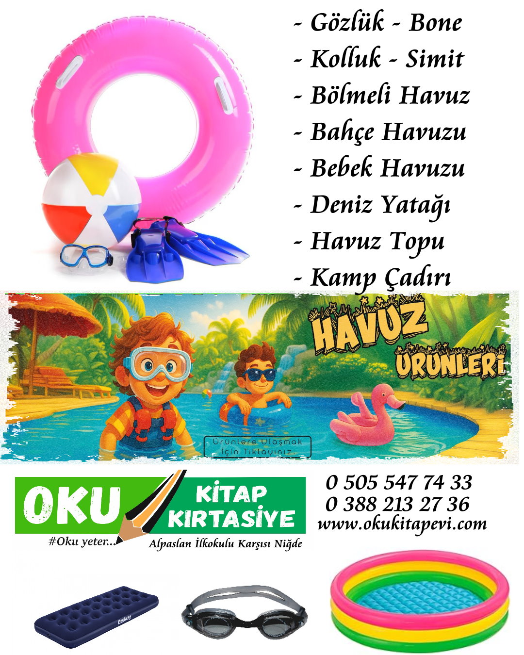 Havuz Malzemeleri̇