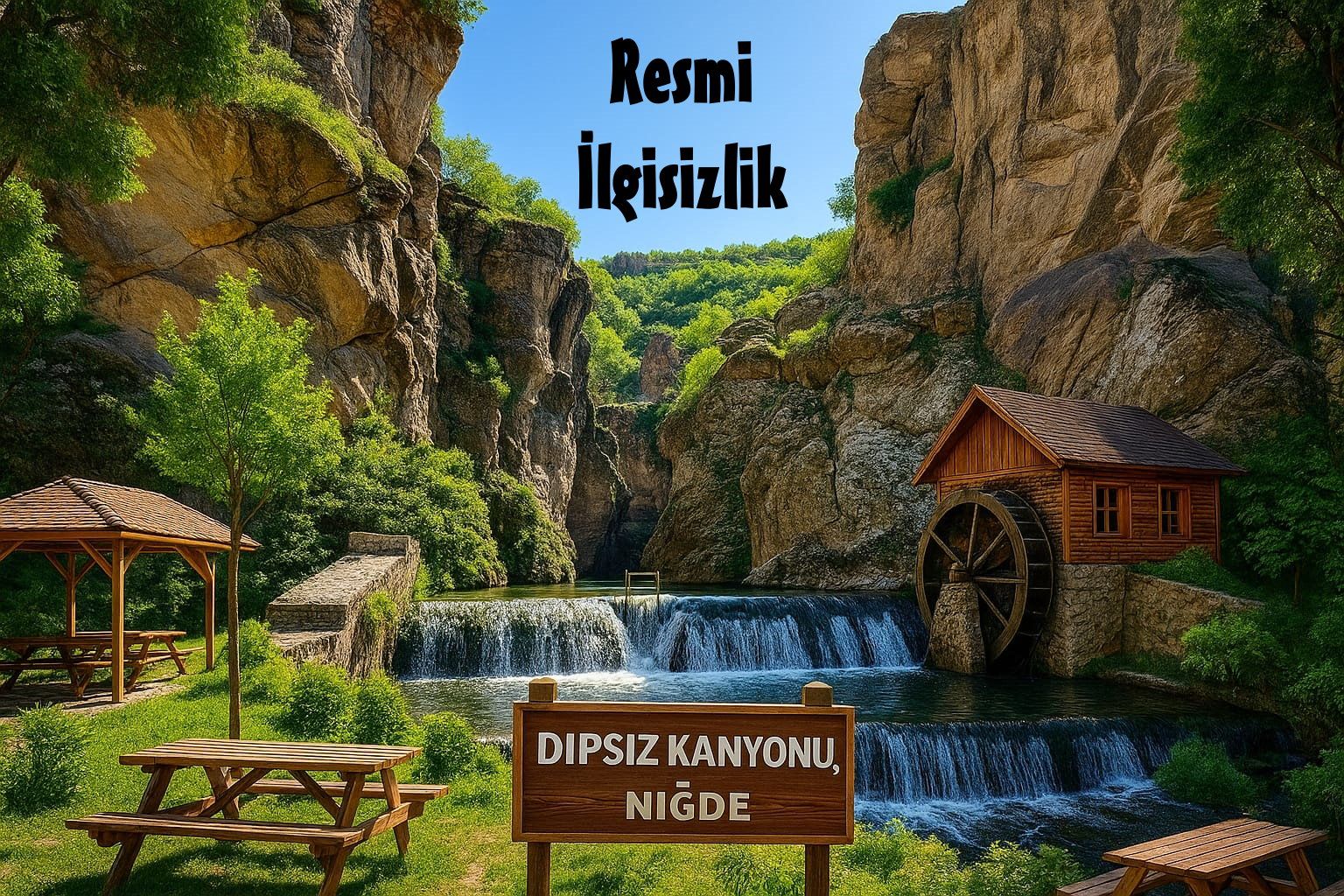 Dipsiz Kanyonu Yapay Zekaya Sorduk : "Resmi İlgisizlik" dedi