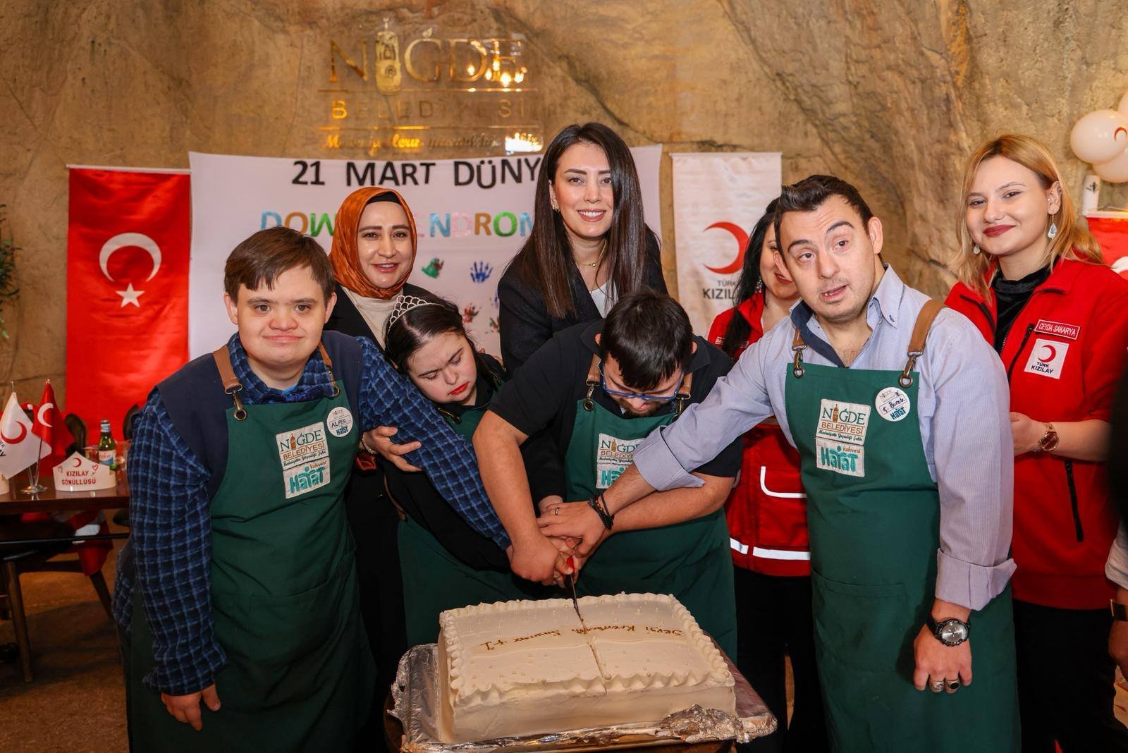 Niğde’de Down Sendromlular Günü’nde farkındalık buluşması