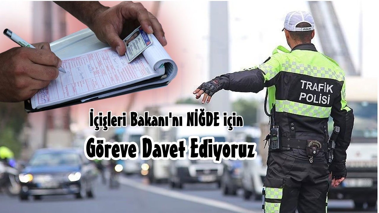 Niğde'de Park Halindeki Araçlara  Uygulanan Trafik Cezaları Büyük Tepki Çekiyor