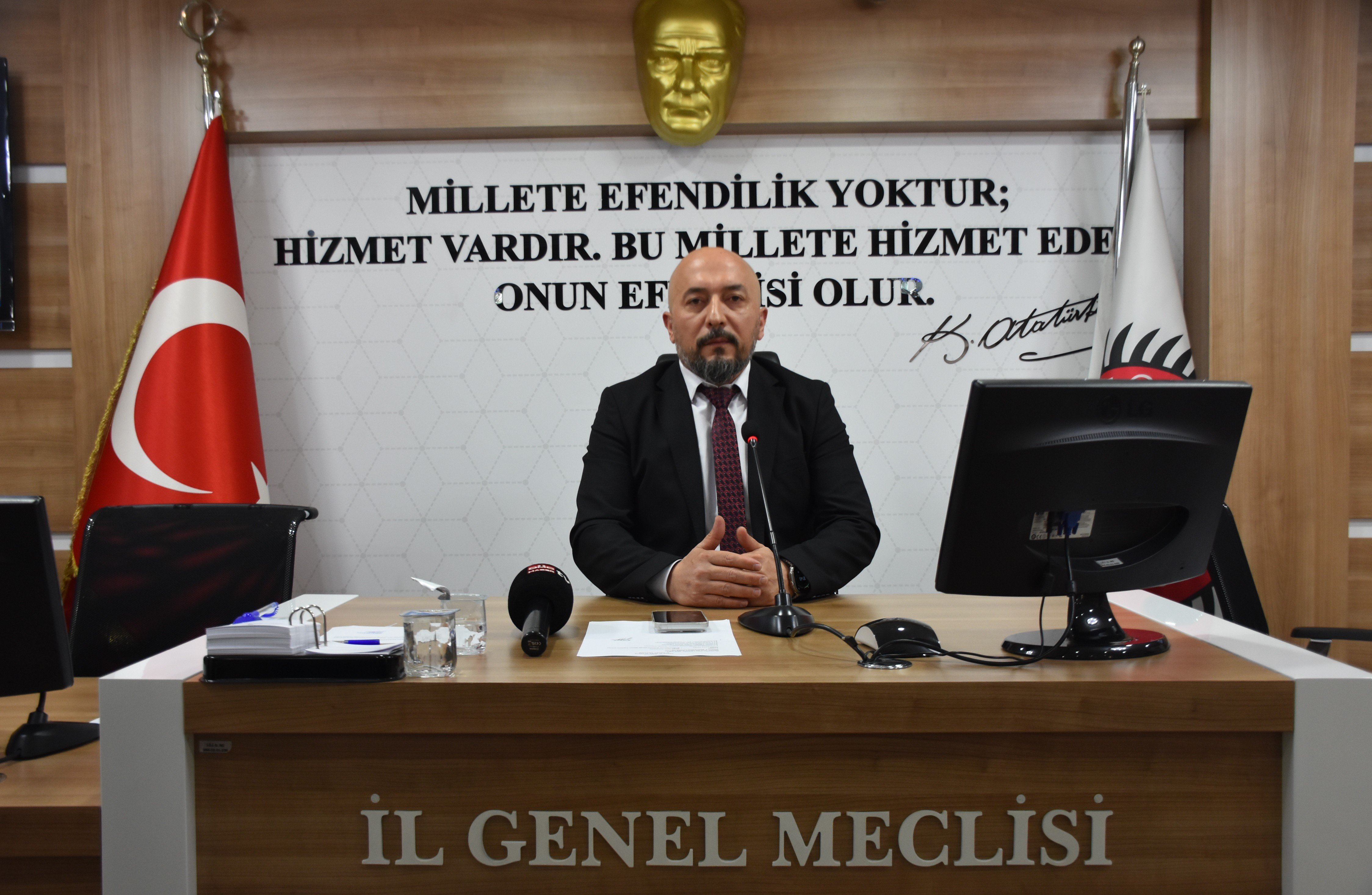 İl Genel Meclisi Başkanlığına Asım Acar Seçildi