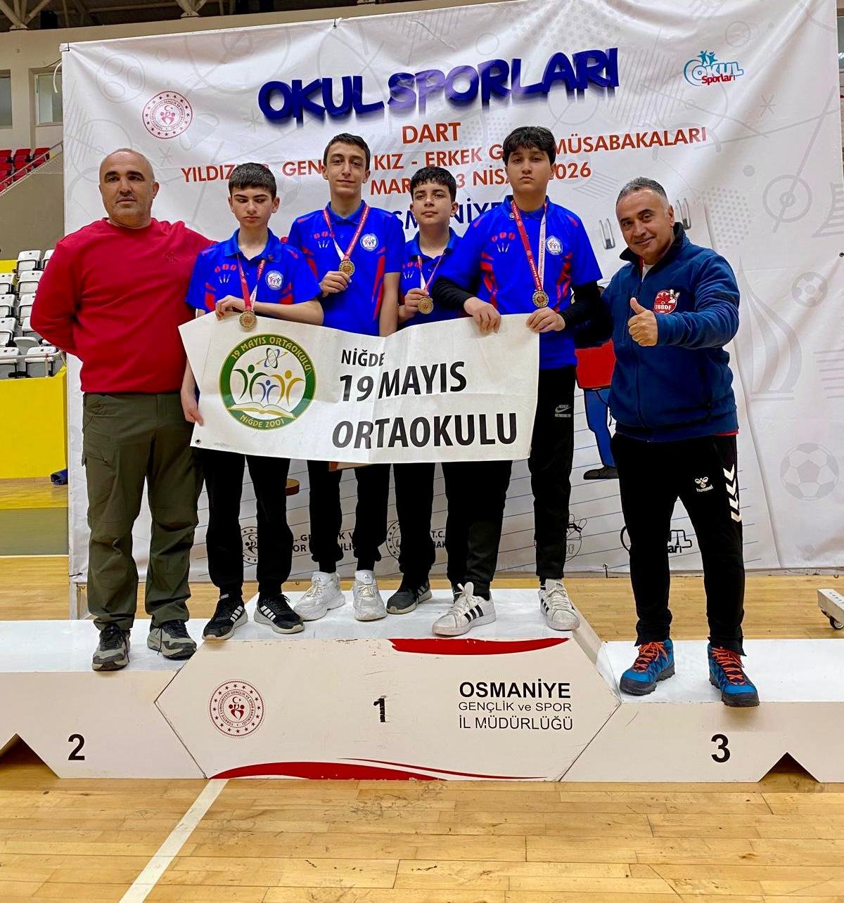 19 Mayıs Ortaokulu Türkiye Şampiyonasına Katılacak