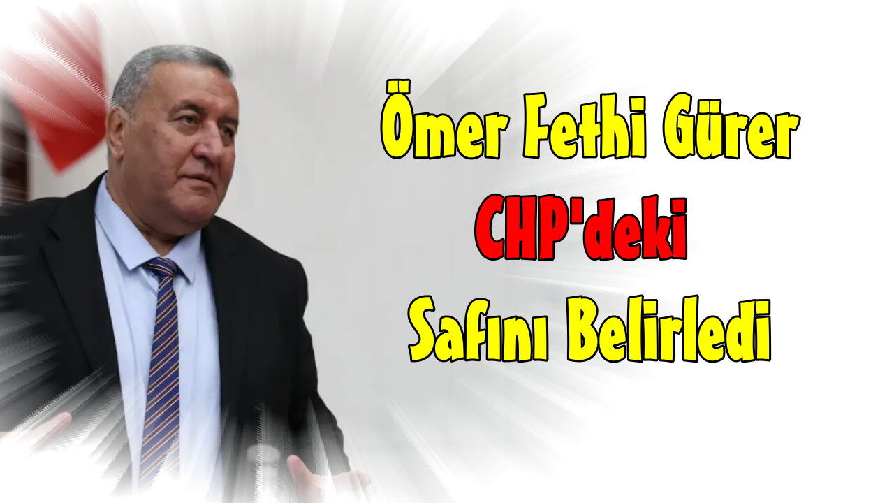 Ömer Fethi Gürer imza vermedi, CHP'deki safını belirledi.