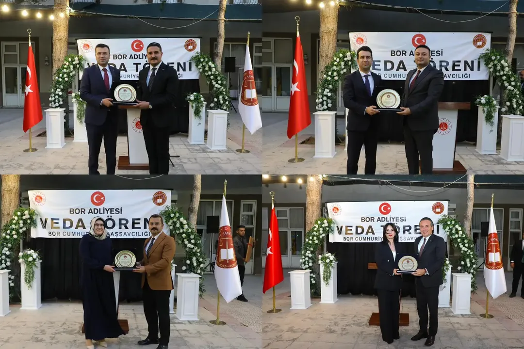 Hsk Ana Kararnamesi Kapsamında Görev Yerleri Değişen Bor Cumhuriyet Başsavcımız Ile Bor Adliye (1)