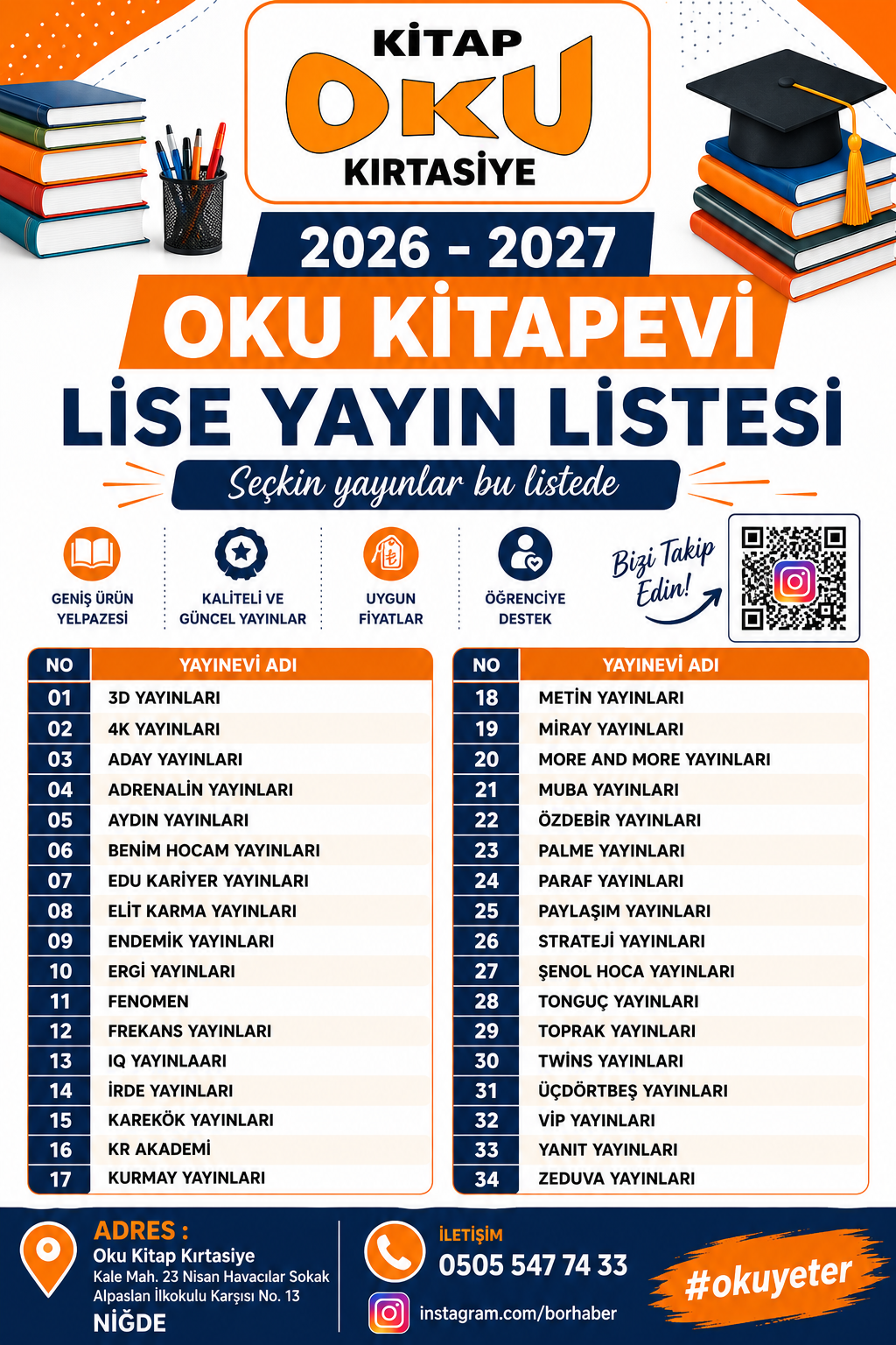 Li̇se Yayinlarimiz