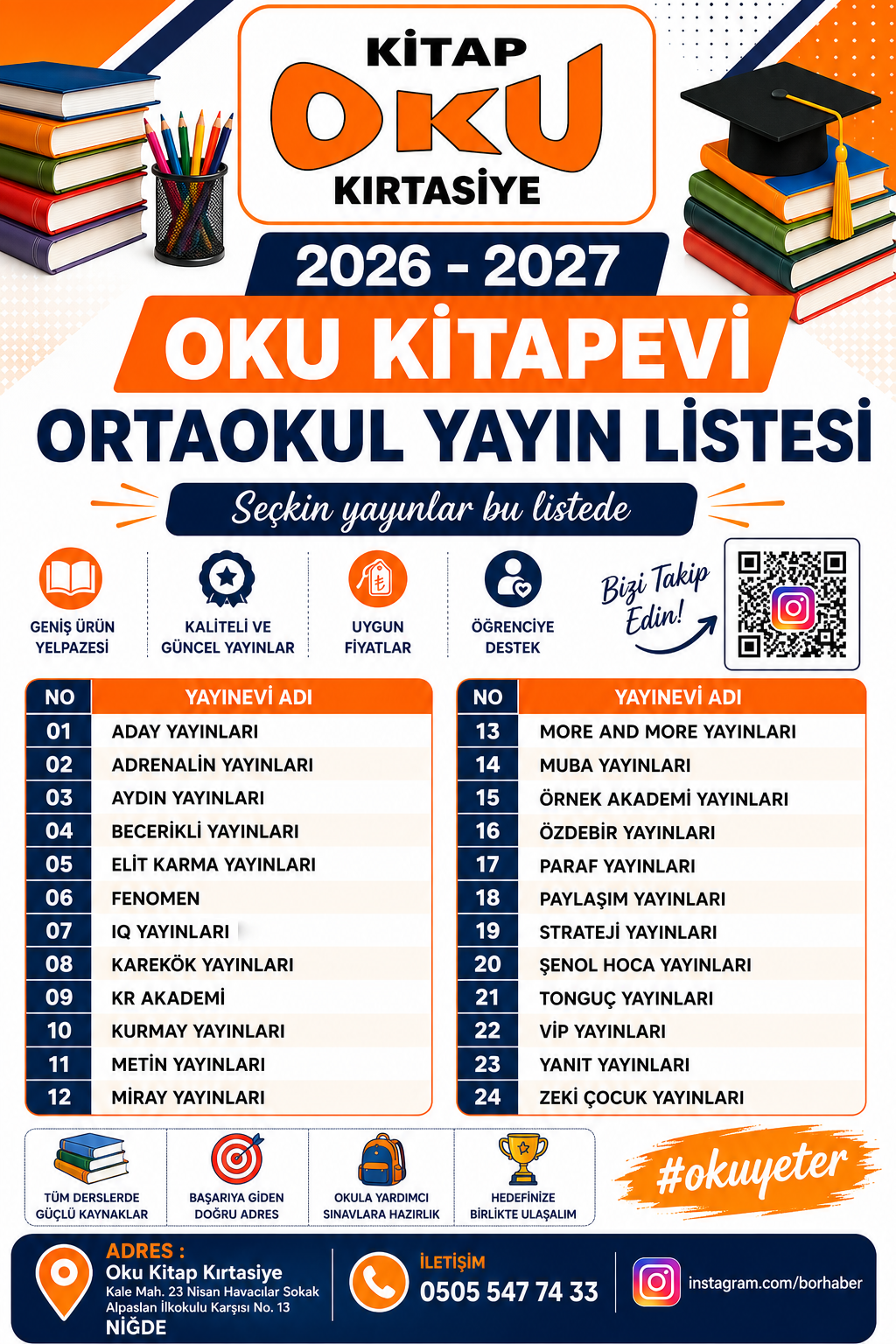 Ortaokul Yayinlarimiz