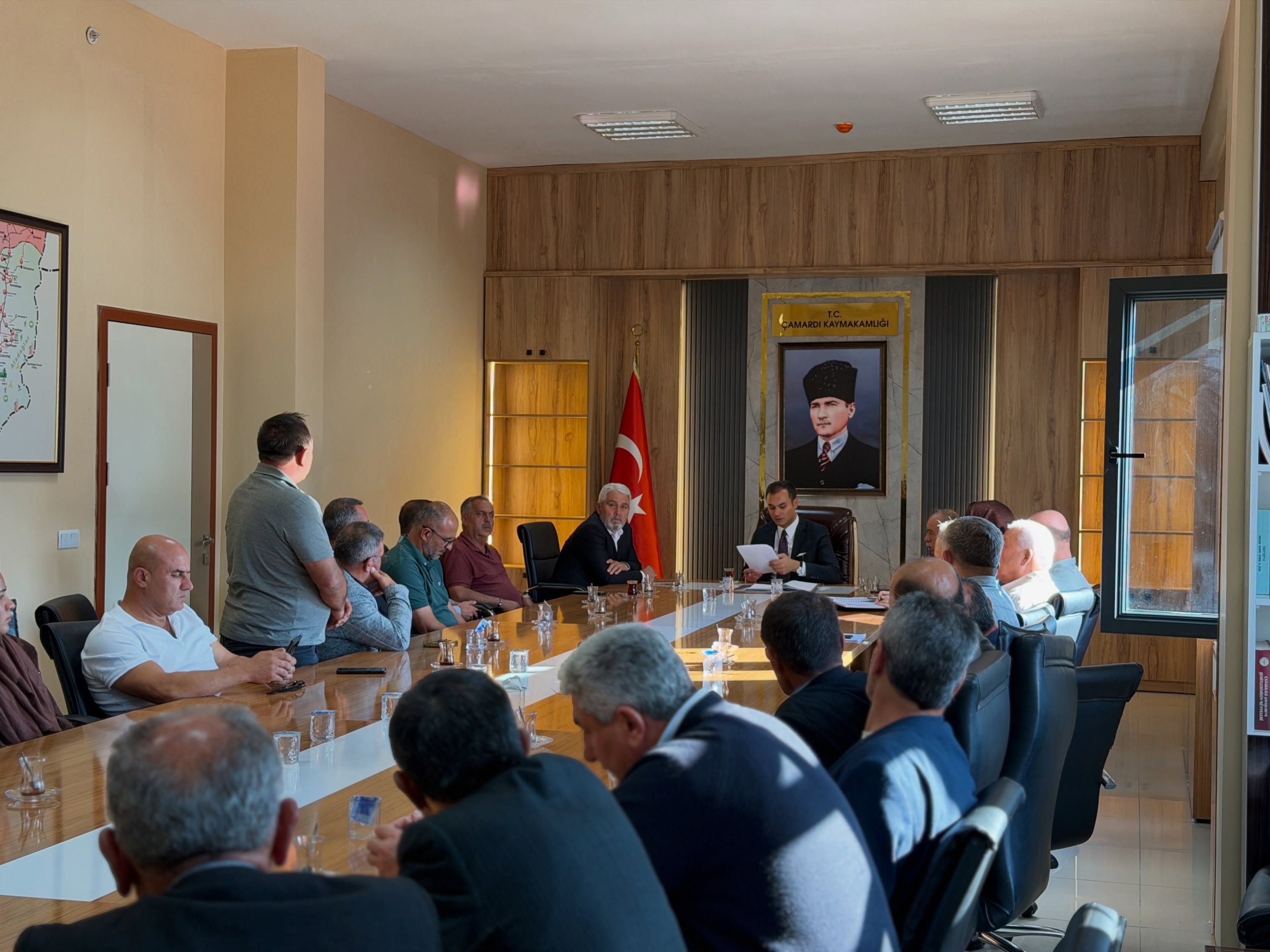 Çamardı’da Köylerin Sorunları İçin İstişare Toplantısı Düzenlendi