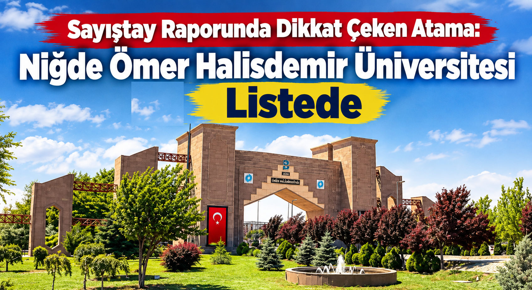 Niğde Ömer Halisdemir Üniversitesi'nde  Sınavsız Müdür Atamaları Mercek Altında