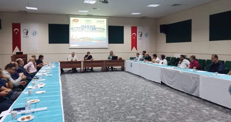 Niğde’nin Afetlere Karşı Dirençliliği İçin 5 Yıllık Yol Haritası Hazırlanıyor