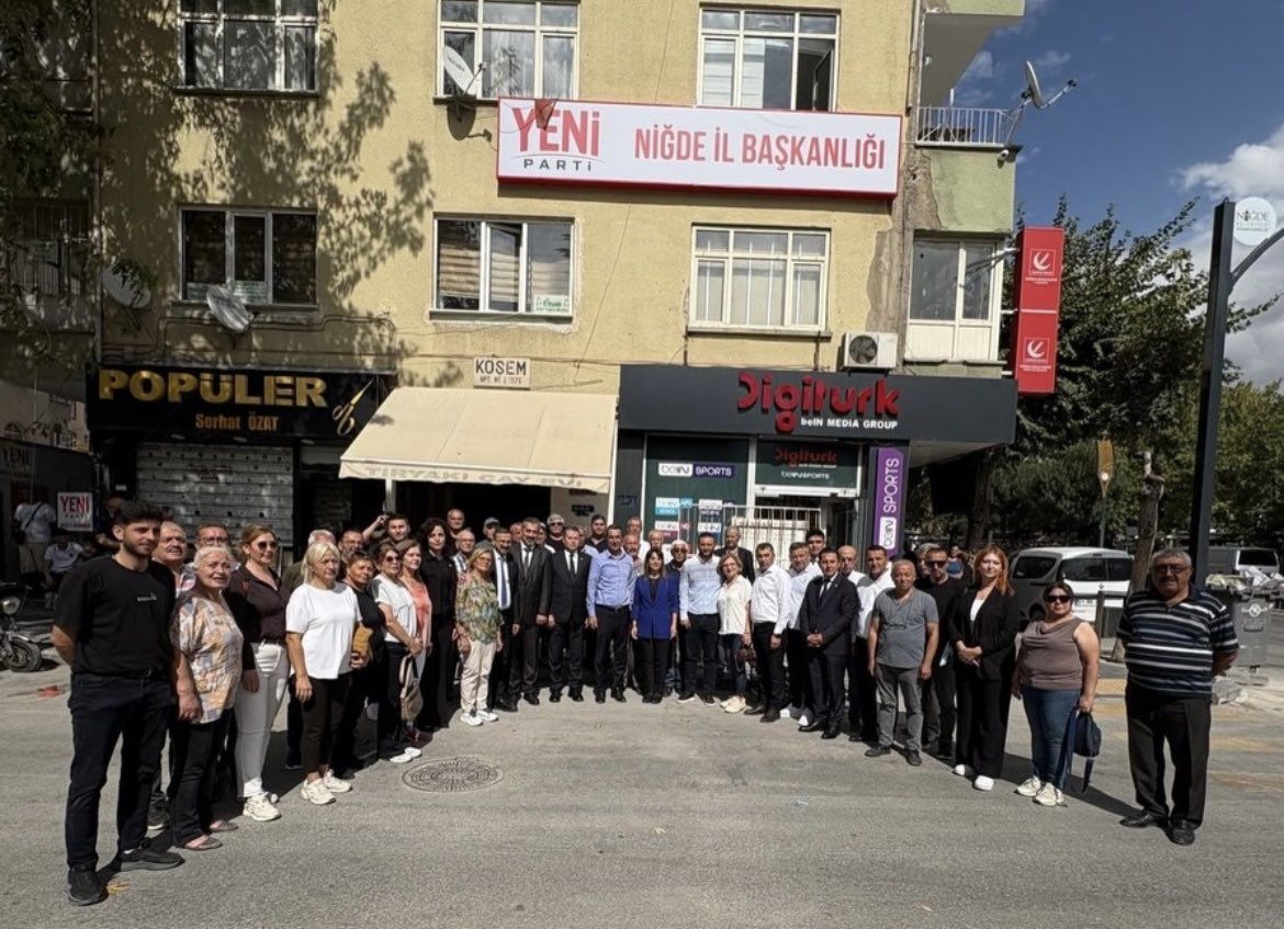 Yeni Parti Niğde’de Mahalle Komisyonları Oluşturuyor