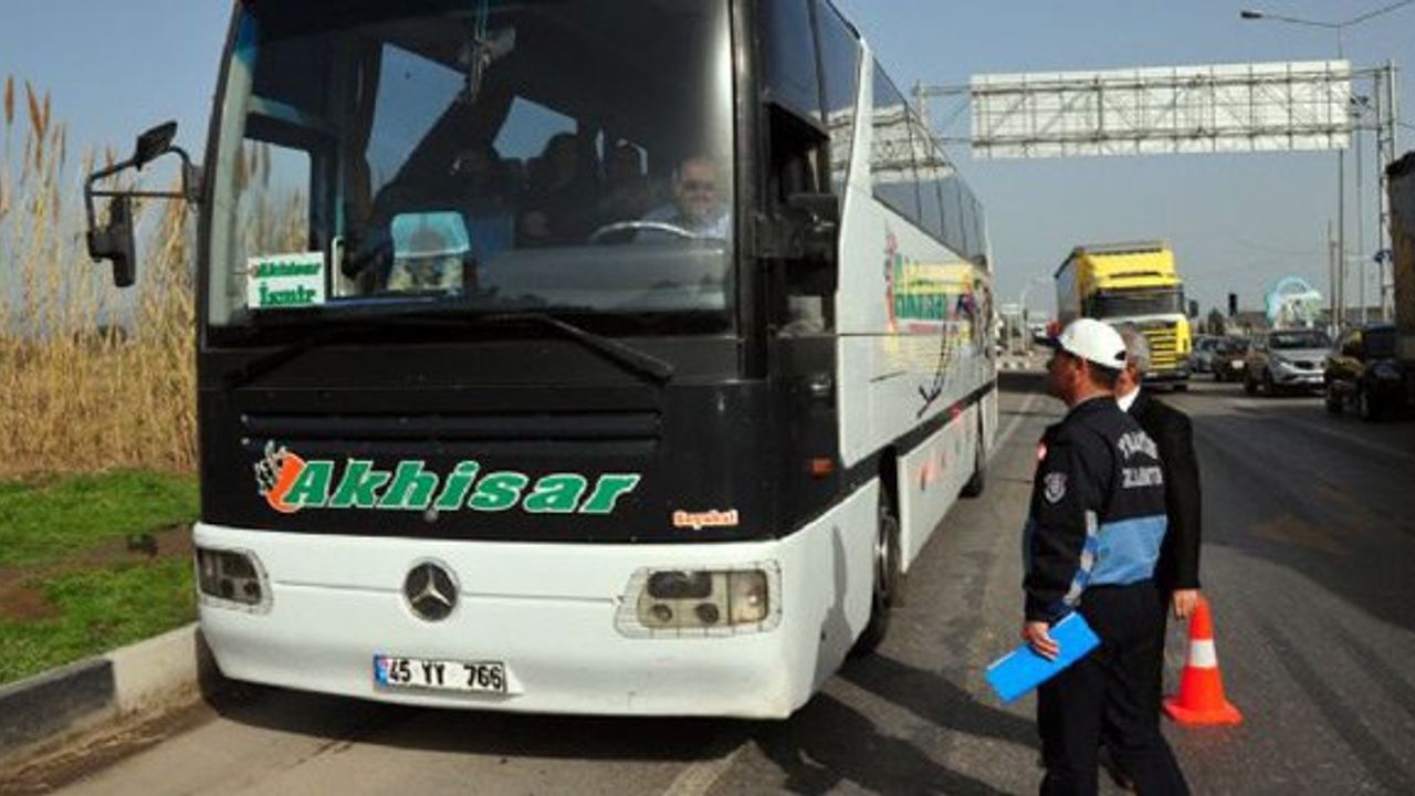 Zabıtadan şehirler arası otobüslere denetim