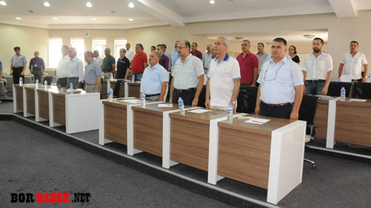 Niğde Belediyesi Ağustos Ayı Meclis Toplantısı Yapıldı