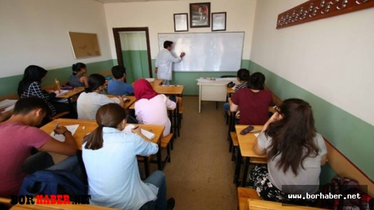 Niğde'nin derslik ve öğrenci sayısı
