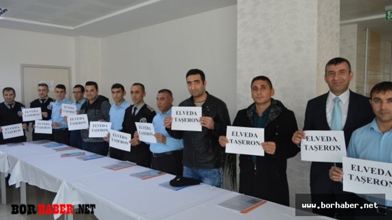 Taşeron işçilere müracaat töreni düzenlendi