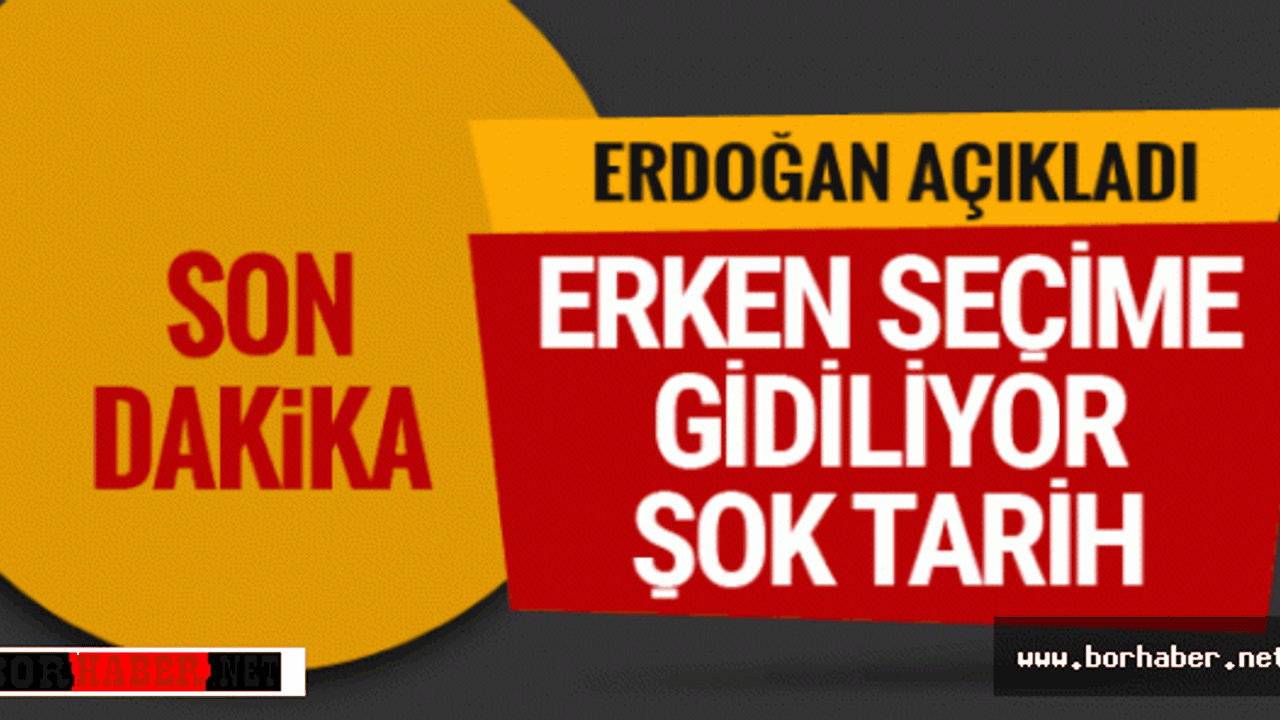 Erken seçim kararı...  66 Gün Sonra  OHAL'li  Seçim Var...