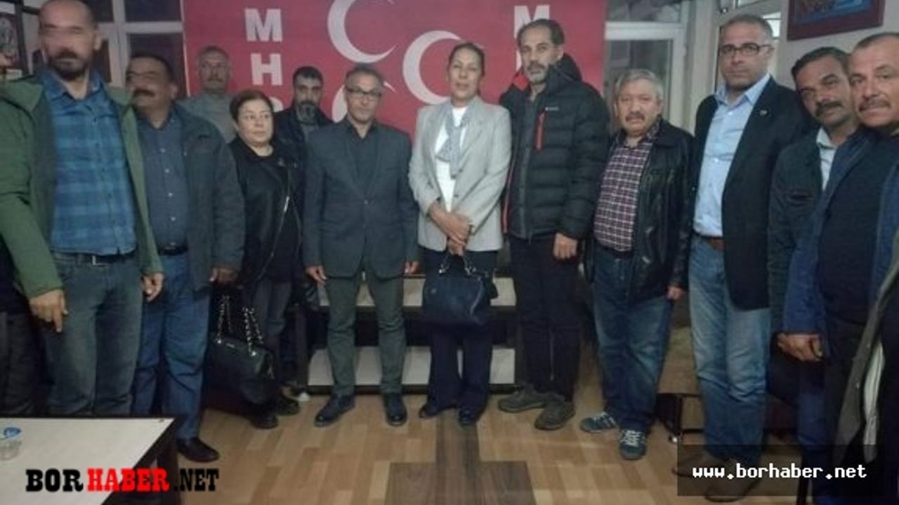 Şerife Türkeş MHP'den Bor Belediye Başkan Aday Adayı