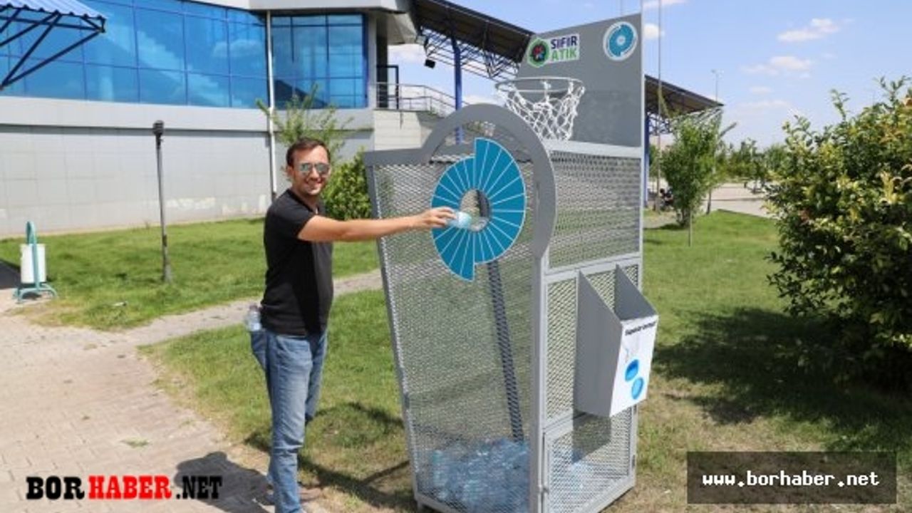 “Atık Potası” Kampüsteki Yerini Aldı