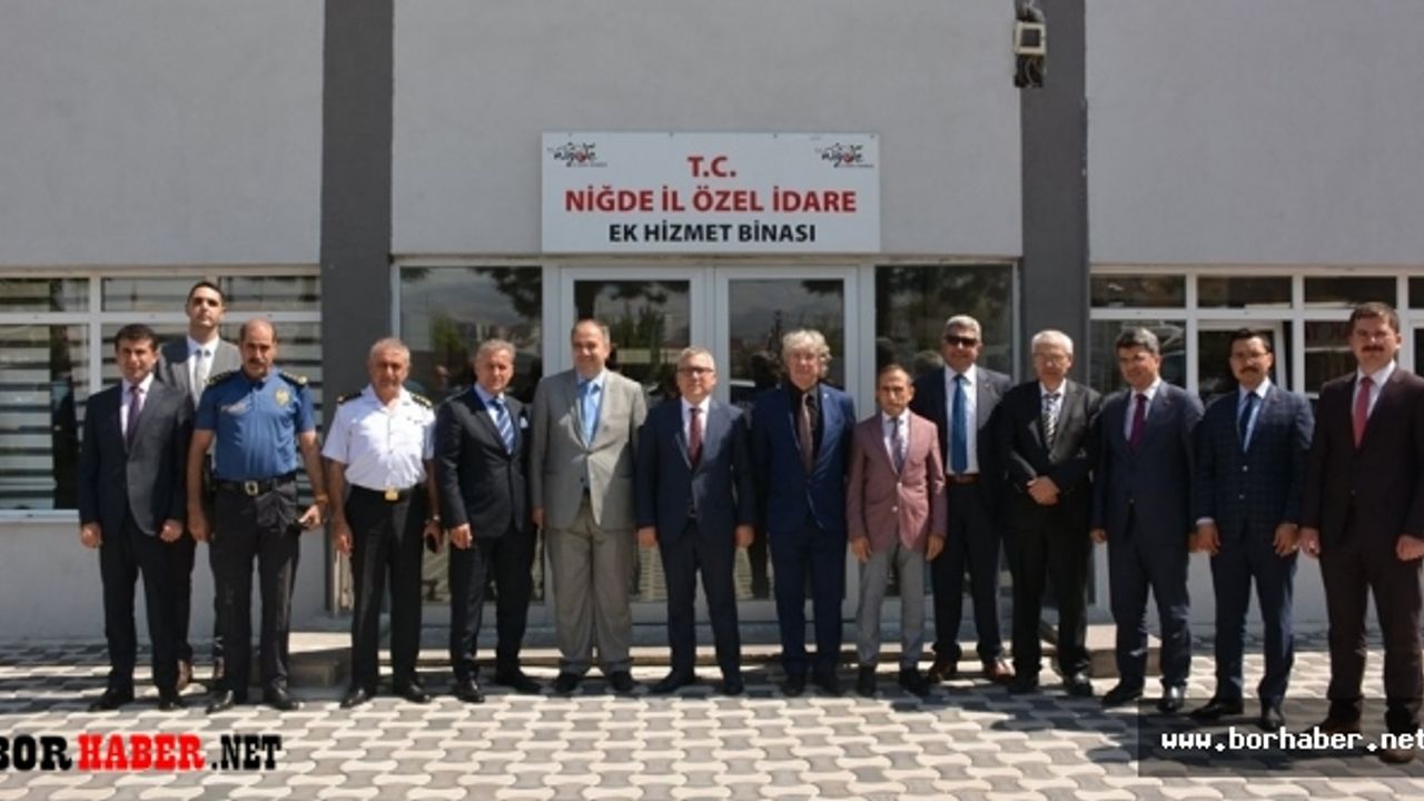 Görev yerleri değişen Vali Yardımcısı ile kaymakamlara veda
