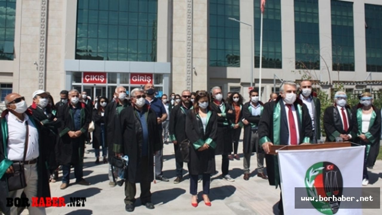 Avukatları ve halkı ayrıştıracak AKP'nin yasasına Niğde'den tepki