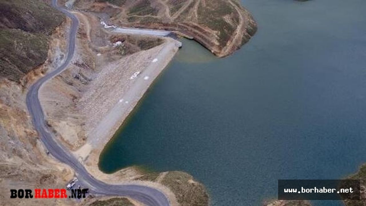 Çamardı Ören Göleti, 15 bin dekar alanı sulayacak
