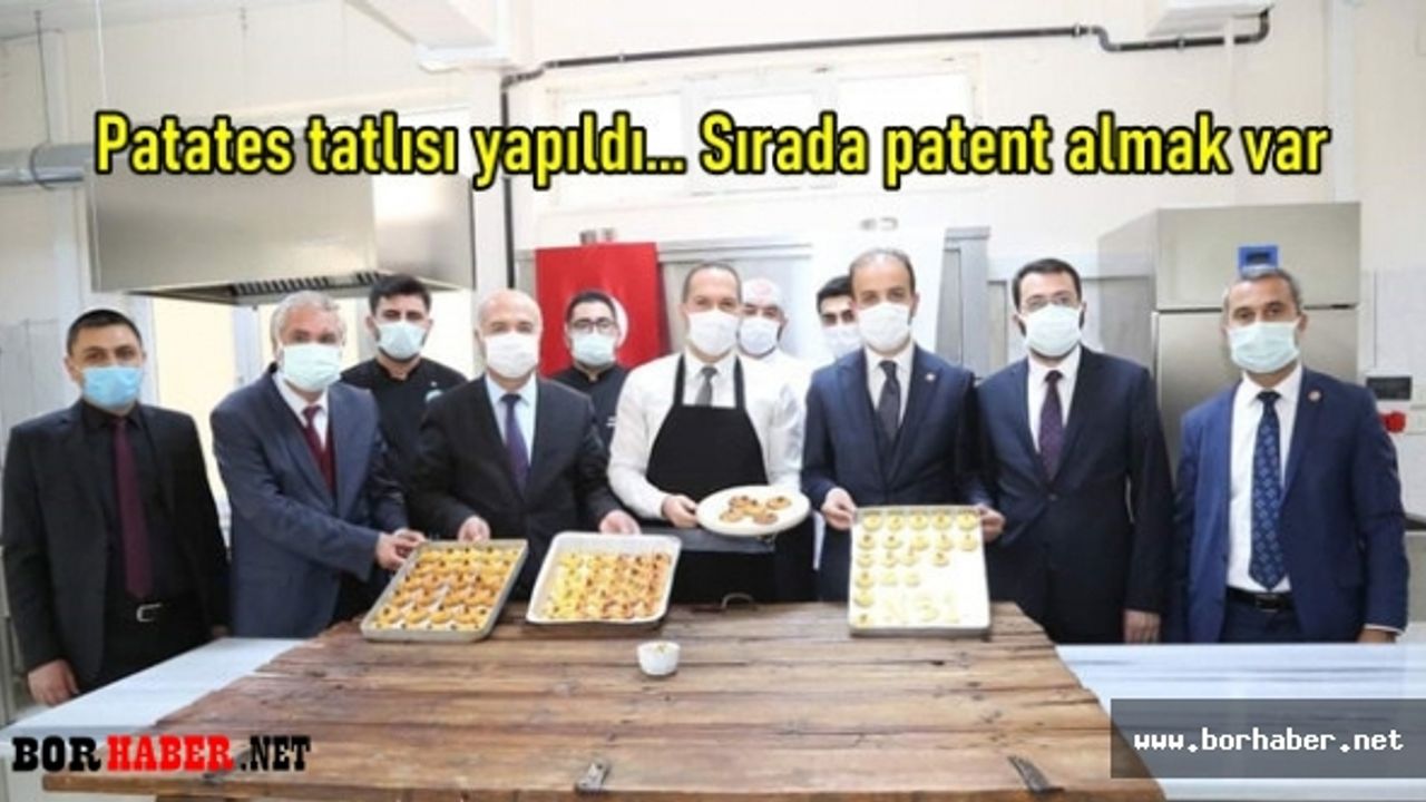 Başkan Özdemir; "Yüzde Yüz Yerli Tatlımız, Niğde Patates Tatlısını Kesinlikle Denemelisiniz"