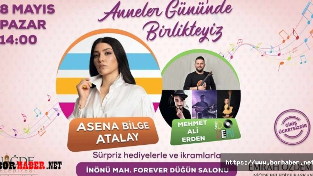 Niğde Belediyesi’nden Anneler Günü Etkinliği