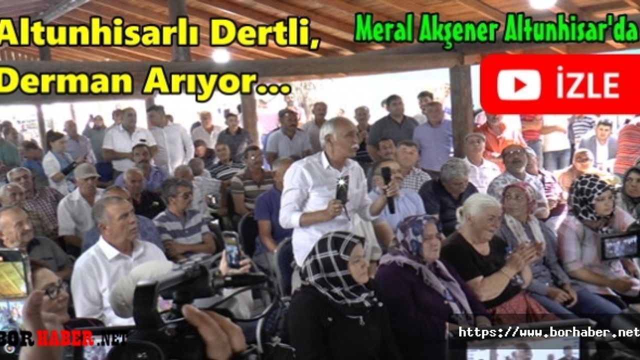 Altunhisar ve Çiftlikte vatandaş iktidara tepkili,  verdiler veriştirdiler