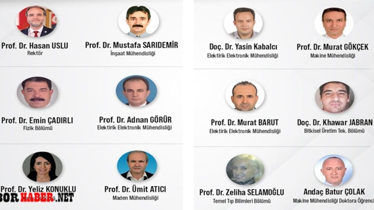 “Dünyanın En Etkili Bilim İnsanları”  Listesinde Türkiye'den 897, NOHU'dan 12 Akademisyen