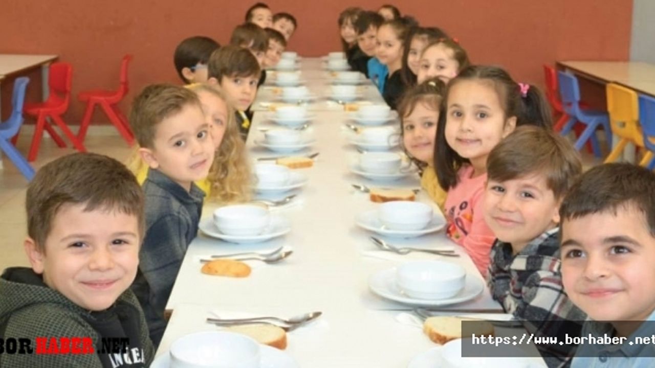 Okul Öncesi Öğrencilerinin Yemekleri Milli Eğitim Bakanlığından