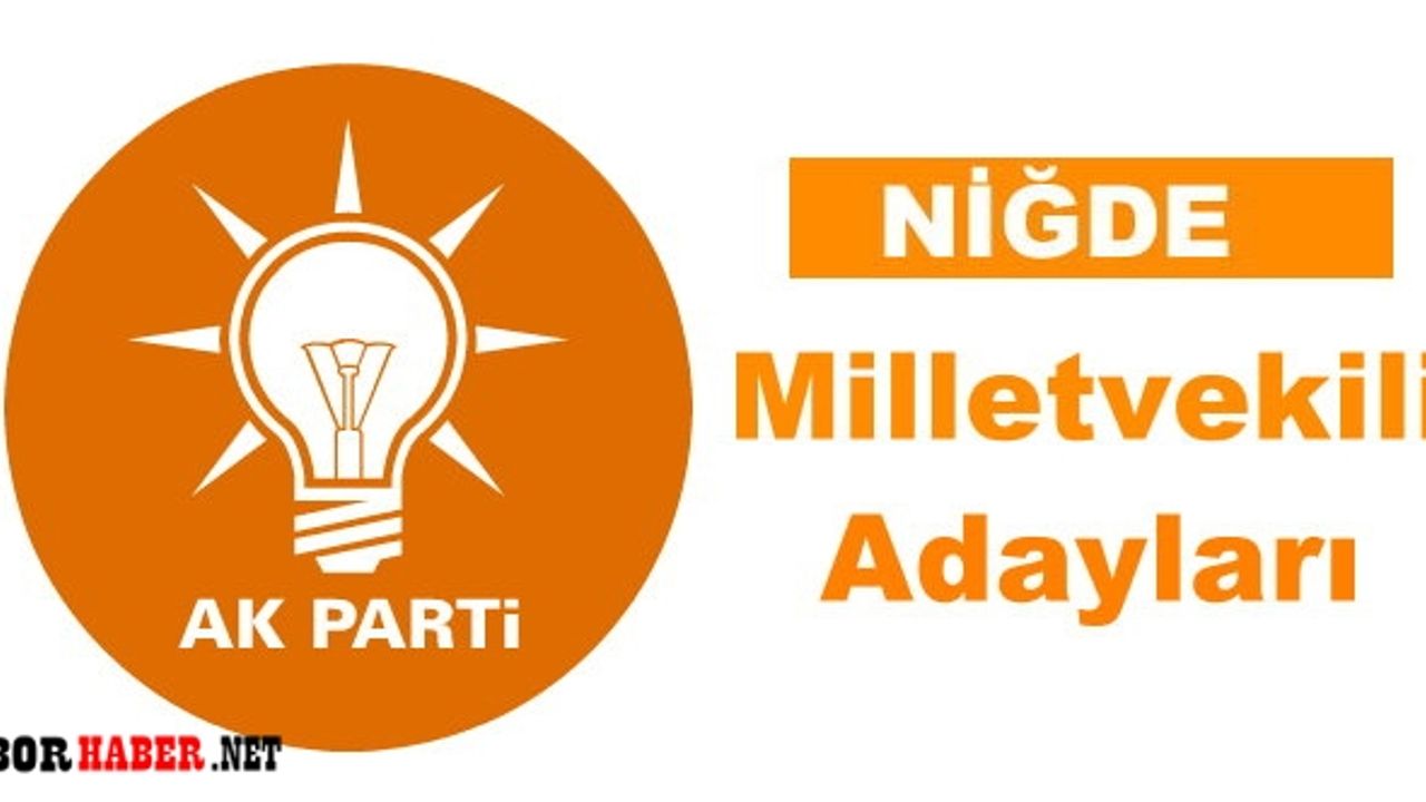 Ak Parti Niğde Milletvekili Adayları