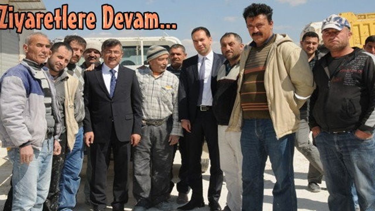 Belediye Başkanı Faruk Akdoğan Ziyaretlerini Sürdürüyor