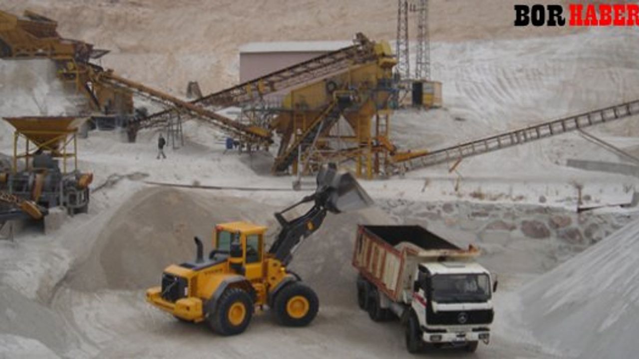 Türkiye'de 45 Niğde'de Bir Maden Ruhsatı İptal Edildi