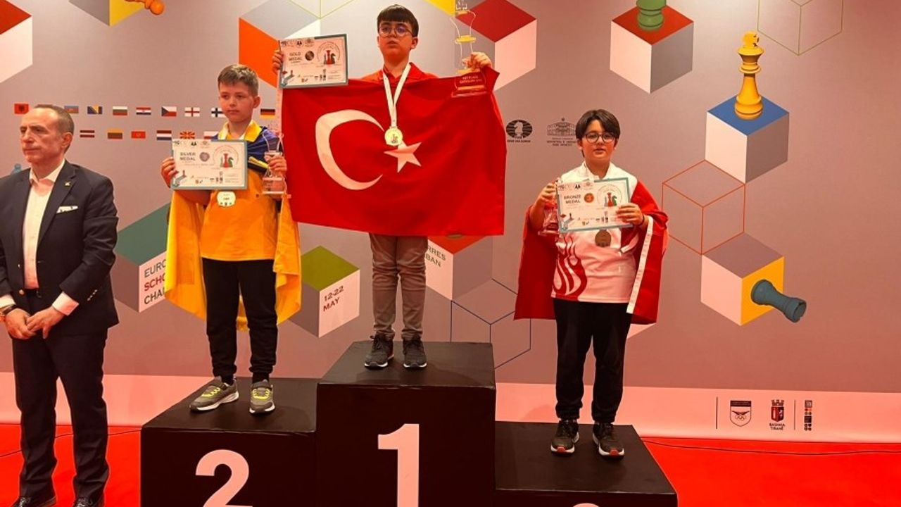 Avrupa Okullar Satranç Şampiyonu Niğde’den Çıktı!