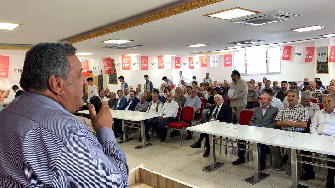 CHP Bor İlçe Kongresi Yapıldı... Erdal Gevrekçi Yine Yeniden Başkan
