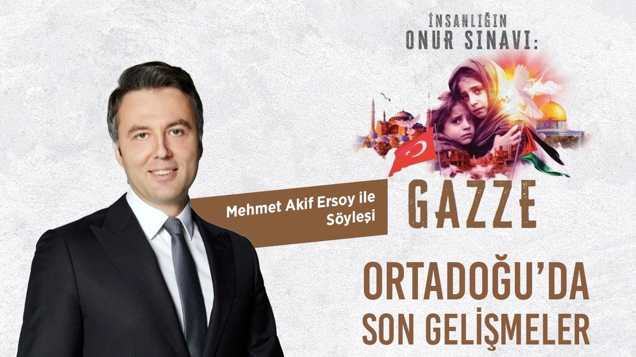 Niğde’de Gazeteci Mehmet Akif Ersoy ile Gazze konulu söyleşi