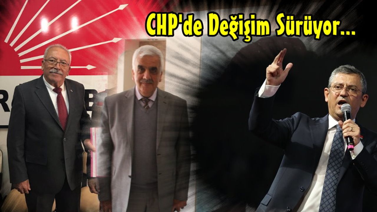 CHP Bor İlçe Başkanı Değişti. CHP'de Değişim Sürüyor.