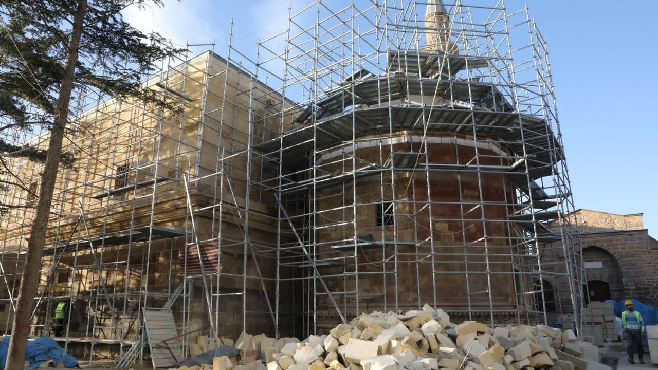 Sungurbey Camii Restorasyonunda Sona Yaklaşılıyor