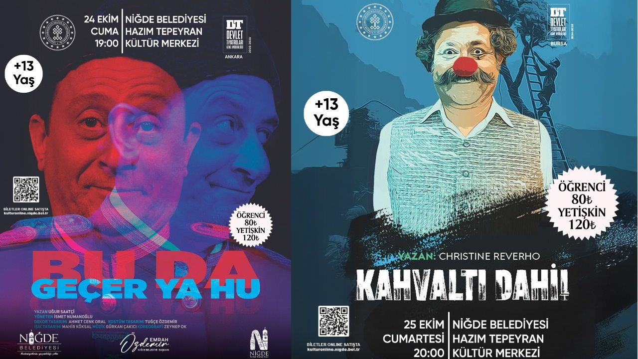 Niğde'de Tiyatro Dolu Bir Hafta Sonu