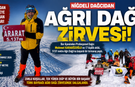 Ağrı Dağı’nda Borlu Dağcıdan Zirve Başarısı