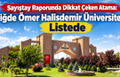 Niğde Ömer Halisdemir Üniversitesi'nde  Sınavsız Müdür Atamaları Mercek Altında