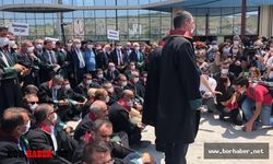 Baro başkanları eylemde...  Ankara’ya girişine izin verilmiyor