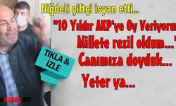 Niğdeli Çiftçi İsyan Etti...