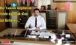 Başkan Halisdemir'den Tepki... Süt Birliklerinde neler oluyor?
