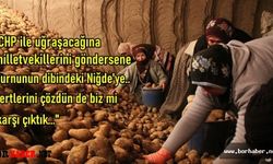Kılıçdaroğlu bir kez daha Niğdeli patates üreticilerini gündeme getirdi