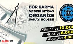 Bor Karma ve Deri İhtisas Organize Sanayi Bölgesinden yarışma