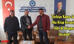 Türkiye Kamu-Sen ile Oku Kitap Kırtasiye indirim anlaşması yaptı
