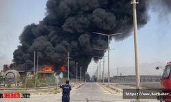 Bor OSB de Atık Yağ Geri Dönüşüm Fabrikasında Yangın Çıktı