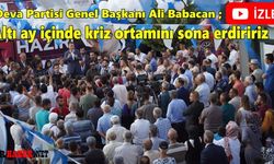 Deva Partisi Lideri Ali Babacan Niğde'de İl Binası Açılışı Yaptı